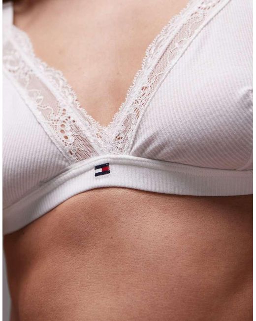 Reggiseno A Triangolo di Tommy Hilfiger in Brown