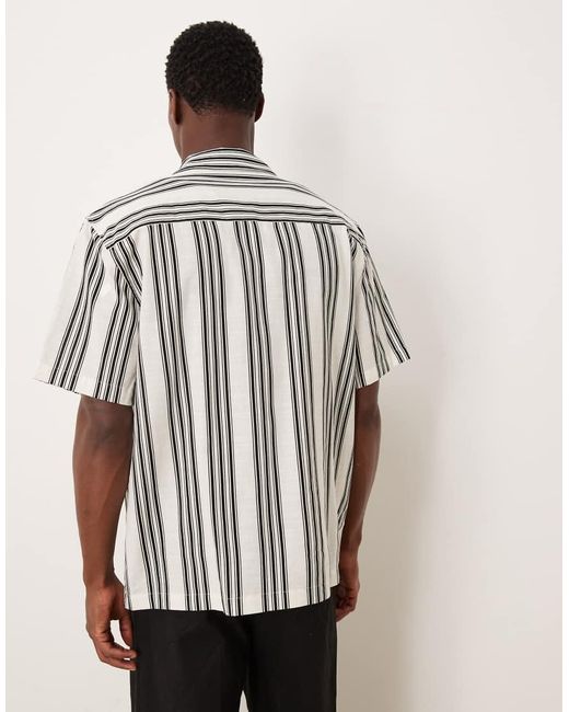 ASOS Multicolor Relaxed Revere Shirt for men