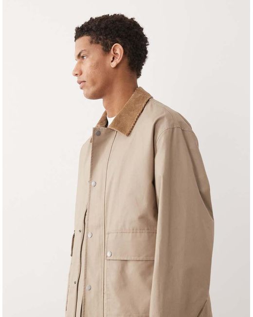 SELECTED Natural Barn Jacket for men