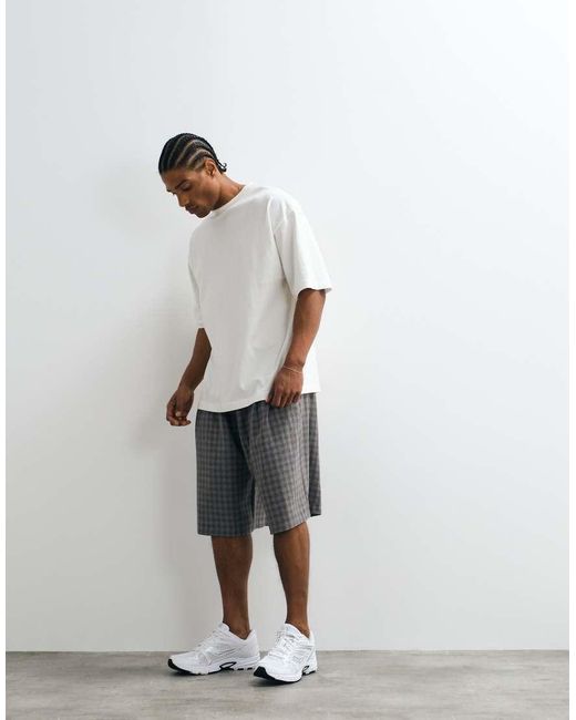ASOS White Oversized T-shirt With Bubble Text Graphic for men