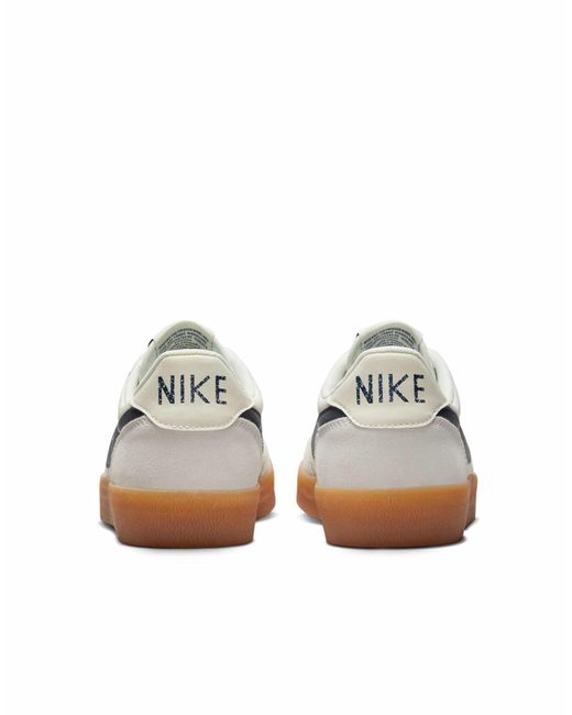 Nike White Killshot Sneakers With Gum Sole