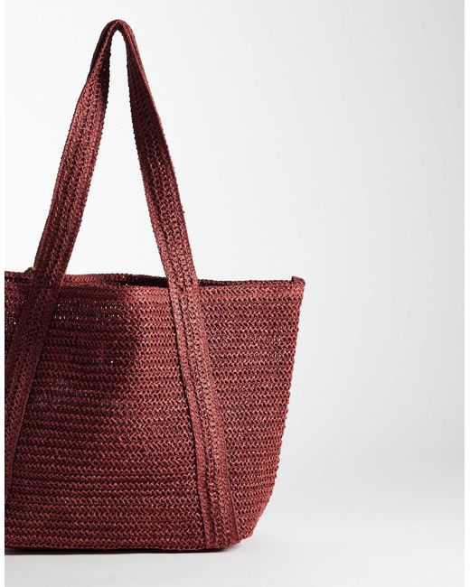 Mango Red – bast-tragetasche