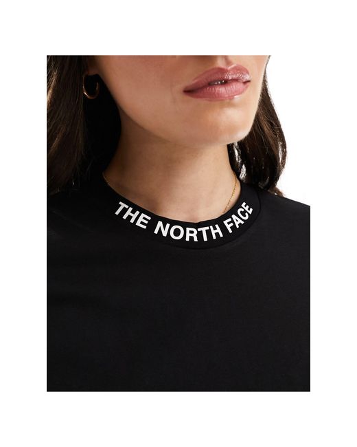 Zumu - t-shirt nera con logo di The North Face in Black
