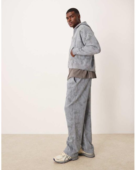 Abercrombie & Fitch Blue Essential Open Hem baggy joggers for men