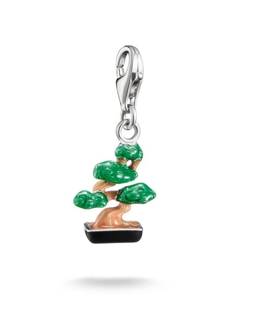 Thomas Sabo Green Charm Pendant Bonsai Original