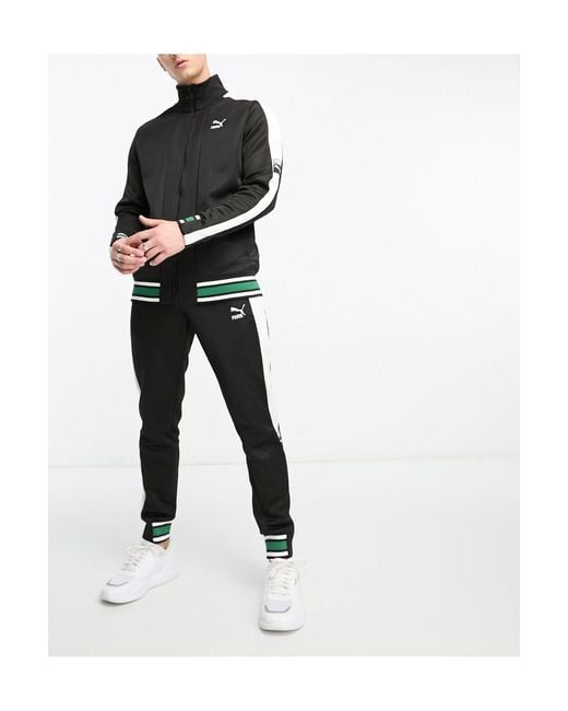 PUMA T7 Archive Remaster Track Jacket in Black for Men | Lyst UK