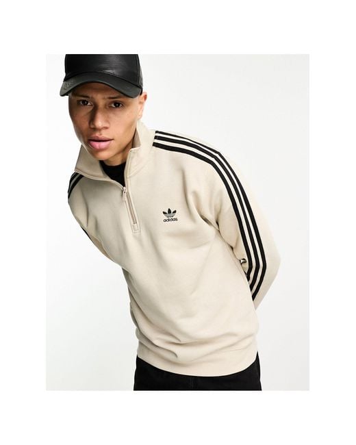 Adidas Originals – adicolor classics – sweatshirt in Natural für Herren