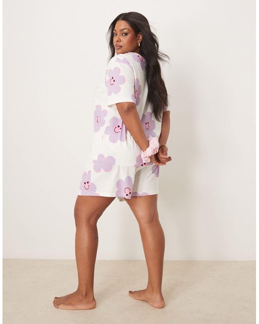 ASOS Pink Asos design curve – pyjama