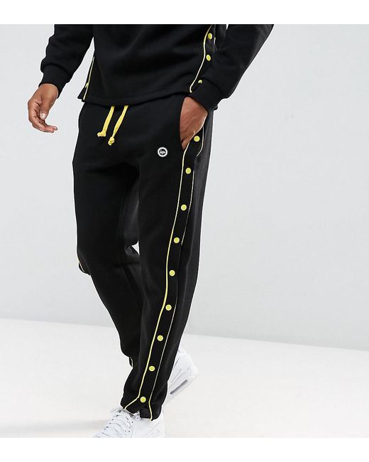 Pantalon De Survêtement à Bouton-pression Latéral – Confort Et Style Pour Hommes !