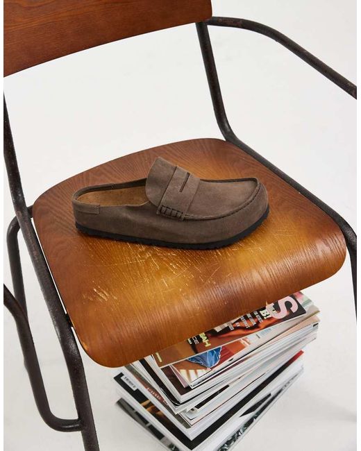 Birkenstock Brown Naples Narrow Fit Wrapped Loafer