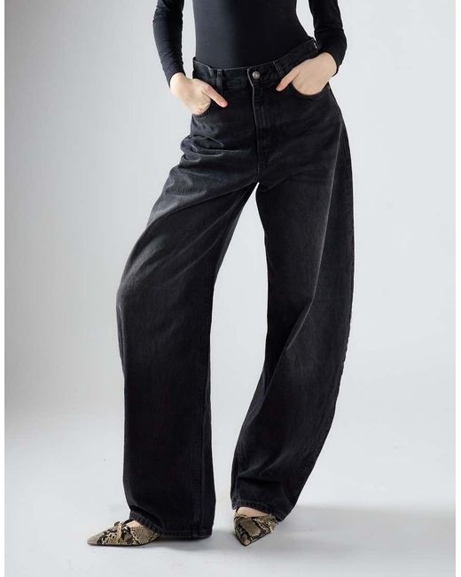Glamorous Blue Baggy Wide-Leg Jeans