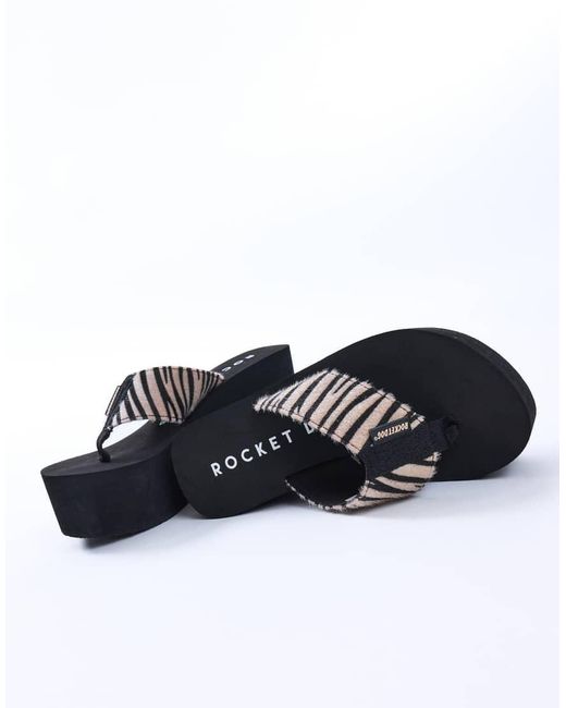 Rocket Dog Black Crush Simba Sandal