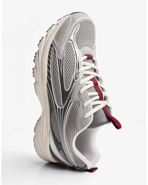 Bershka White Multi-piece Trainers for men