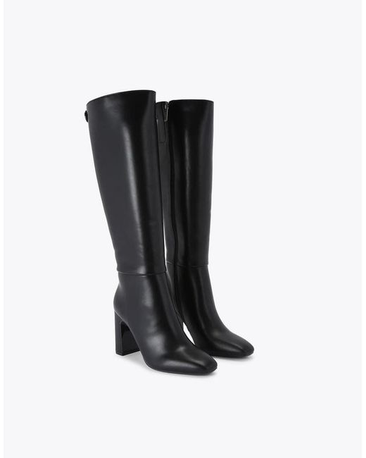 Carvela Kurt Geiger Black Jackpot Wide Fit Knee Boots