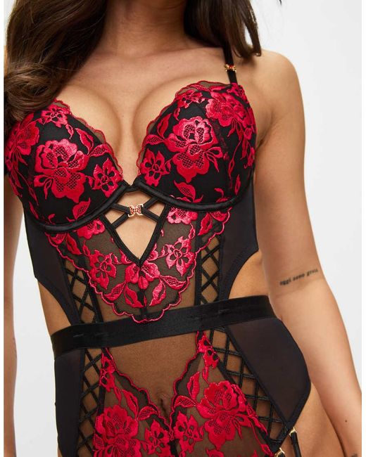 Ann Summers Red Endless Attraction Padded Body