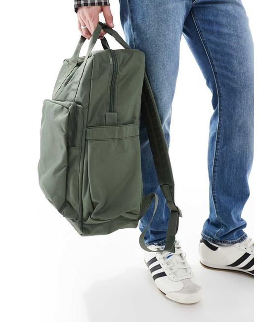 Mochila Grande Con Logo De Murciélago L Pack De Levi's de hombre de color Green