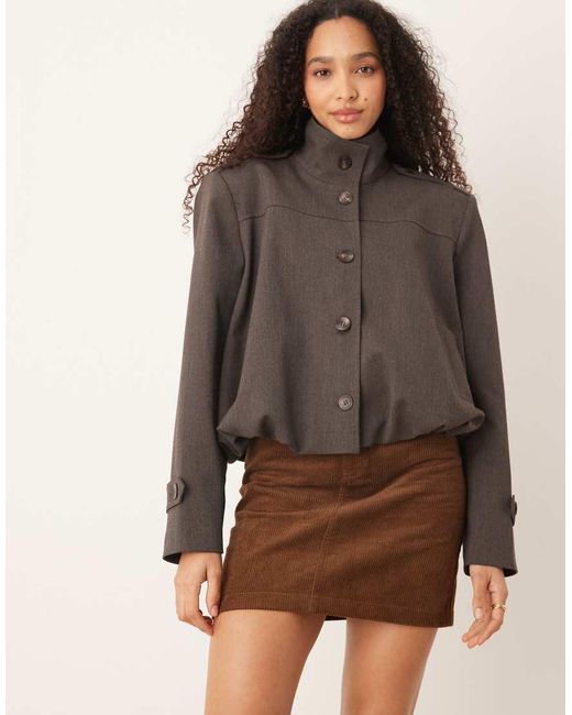 Threadbare Mini Rok Van Corduroy in het Brown