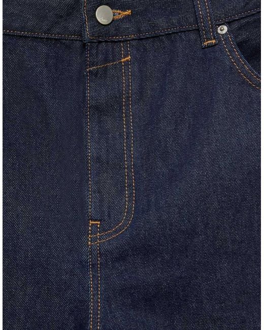 Pull&Bear Relaxed Baggy Jeans in het Blue voor heren