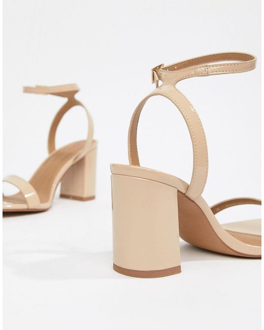 wide fit barely there sandals