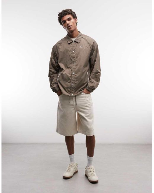 Nike Brown Brooklyn Lightweight Shell Jacket for men