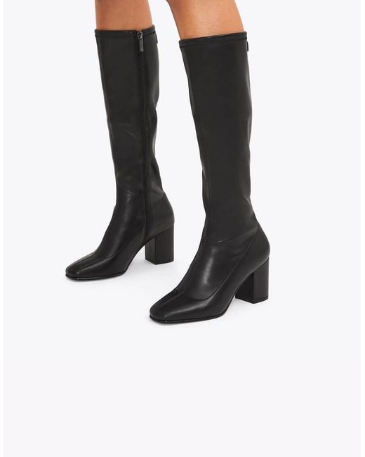 Carvela Kurt Geiger Black Strut High Knee Boots