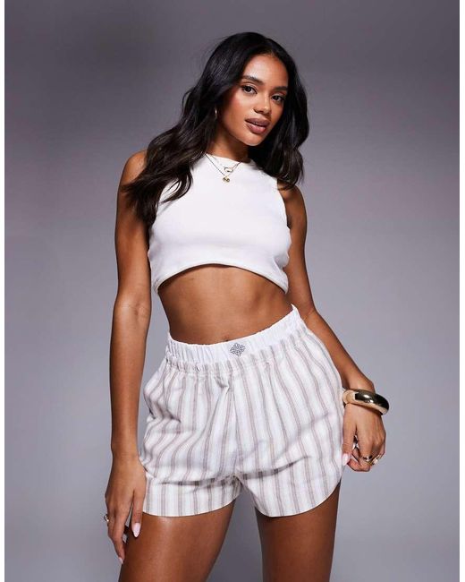 The Couture Club Natural Boyfriend Shorts