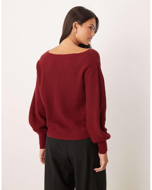 Threadbare Red – strickpullover