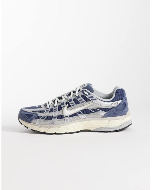 Nike Blue P-6000 Trainers for men