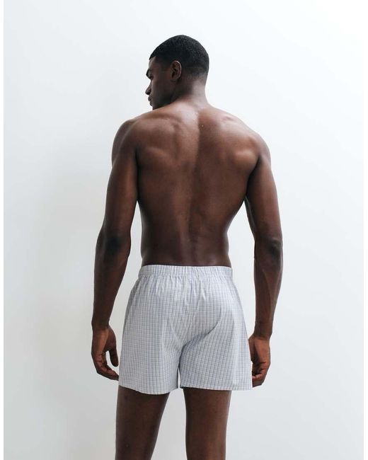 ASOS Brown 2 Pack Woven Boxers for men