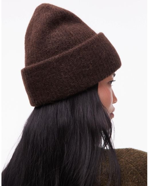 ARKET Black Alpaca And Wool Beanie