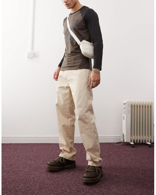 Hardwork - pantalon style charpentier - beige Obey pour homme en coloris Natural