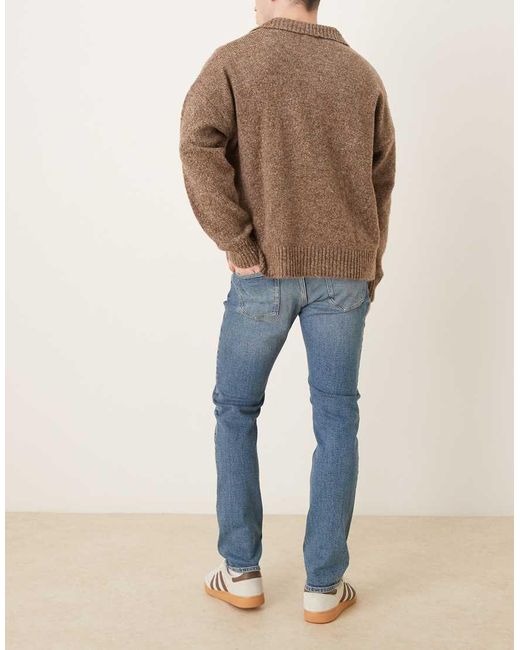 Mango Blue Jan 100% Cotton Slim Jean for men