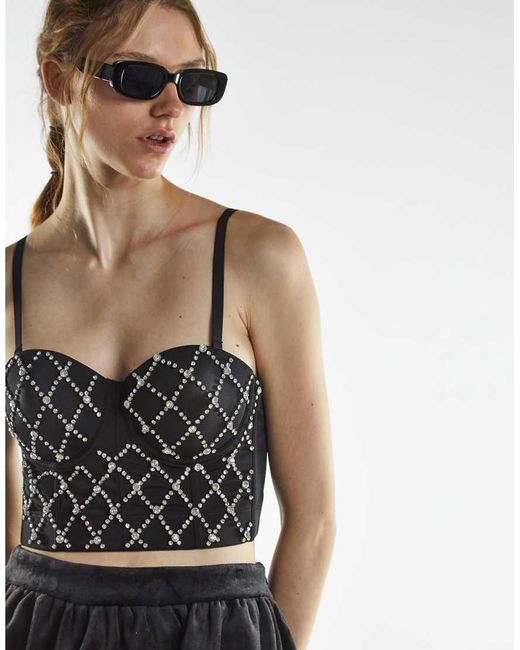 Collective The Label Black V Neck Vest