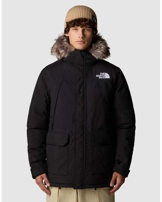 Parka Negra Con Capucha Mcmurdo De -Negro The North Face de hombre de color Black
