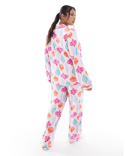Curve - ensemble Loungeable en coloris White