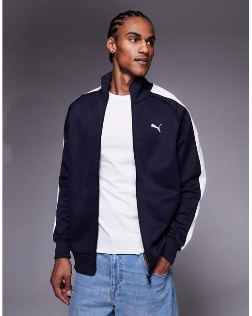 PUMA Blue T7 Always On Track Jacket for men