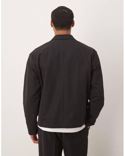 ASOS Black Boxy Suit Jacket for men