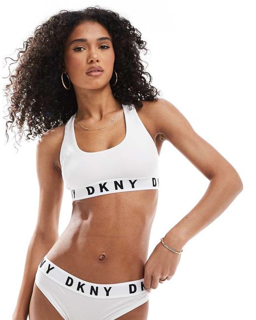 DKNY White Bralette