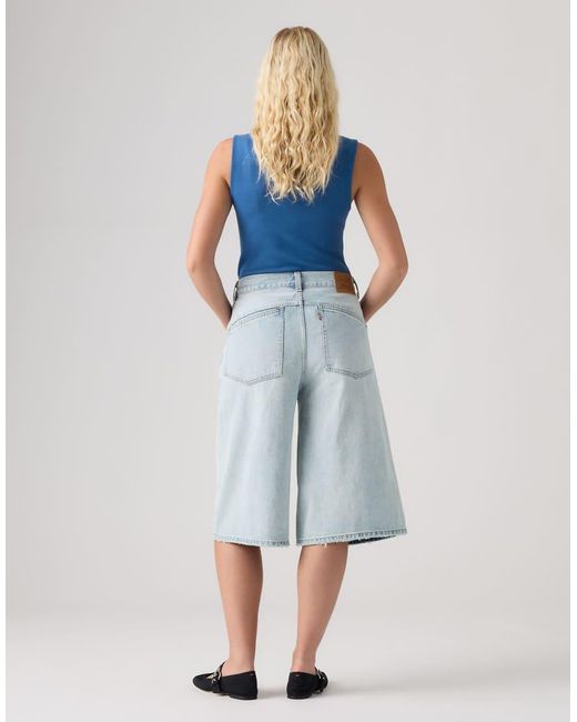 Levi's Blue Super Baggy Jort