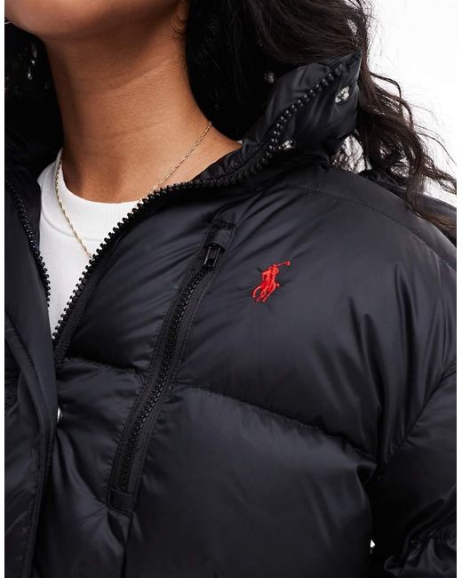 Polo Ralph Lauren Multicolor Icon Logo Puffer Jacket