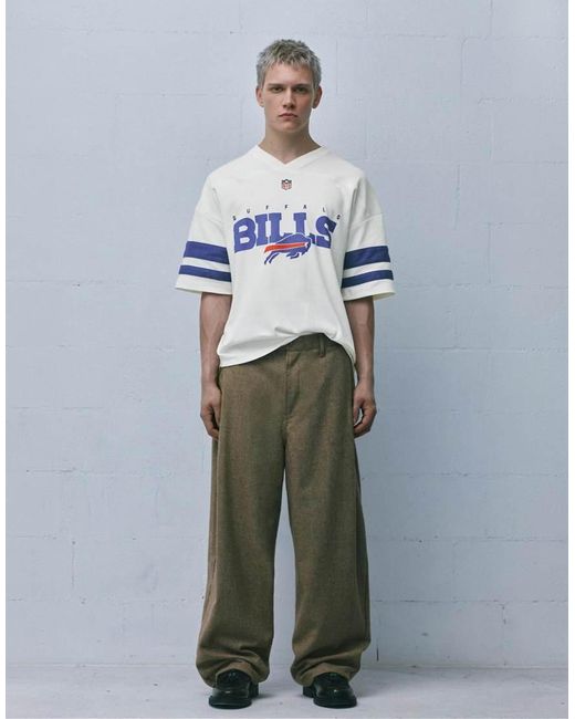 Nfl Bills di Pull&Bear in White da Uomo