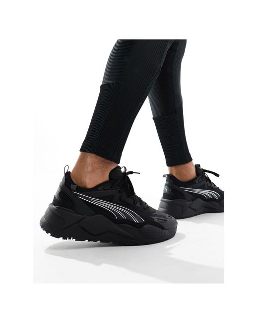 PUMA Rs x Efekt Reflective Trainers in Black for Men Lyst UK