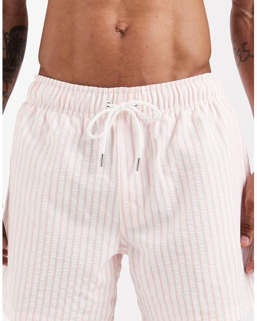 Cotton On White Strect Swimshort for men