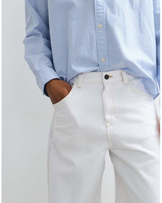ASOS Blue Barrel Jeans for men