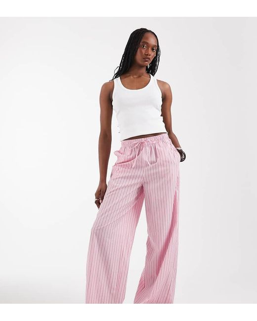 ONLY Pink Wide Leg Trousers