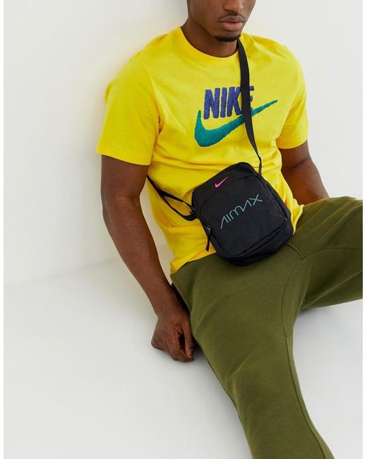 Bolso de mano Air Max de Nike de hombre de color Negro | Lyst