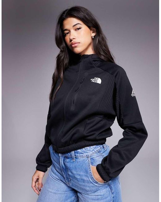 The North Face Blue Mountains Athletics Full Zip Fleece Jacket
