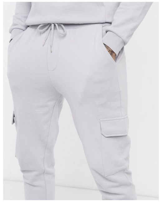 ASOS Tracksuit With Hoodie And Cargo Skinny Track Pants for Men - Lyst