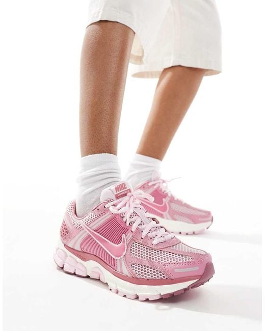 Nike Pink Zoom Vomero 5 Trainers