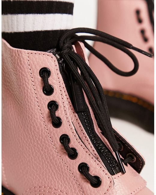 Dr. Martens Sinclair Flatform Boots in Pink Lyst Canada